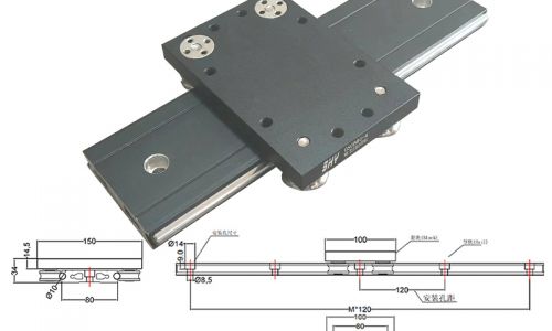 OSGB80-4外置雙軸心直線導軌